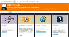 Desktop Screenshot of flossmanualsfr.net